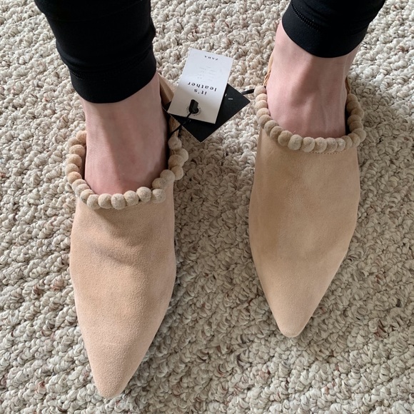 Zara Pom Pom Shoes - Picture 8 of 12